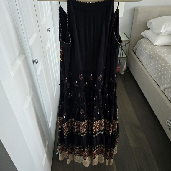 Farm Rio Winter Magic Maxi Dress, Size Small - Picture 7 of 12